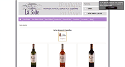 Desktop Screenshot of boutique-chateaulabotte.com